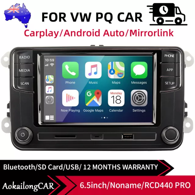 Noname Car radio RCD330 RCD340G RCD440 PRO CarPlay Android Auto For VW Golf CC