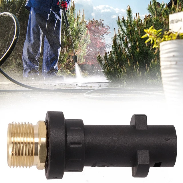 Produktbild von Adapter Für Kränzle Auf Kärcher Hochdruckreiniger - M22x1,5 IG Auf Bajonett Für K2 Bis K7