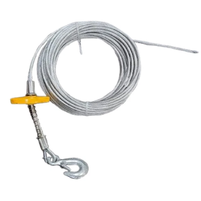 Cavo Acciaio Zincato 3mm - 100 Metri, Carico Rottura 300kg, Per Usi Generali - Foto 11