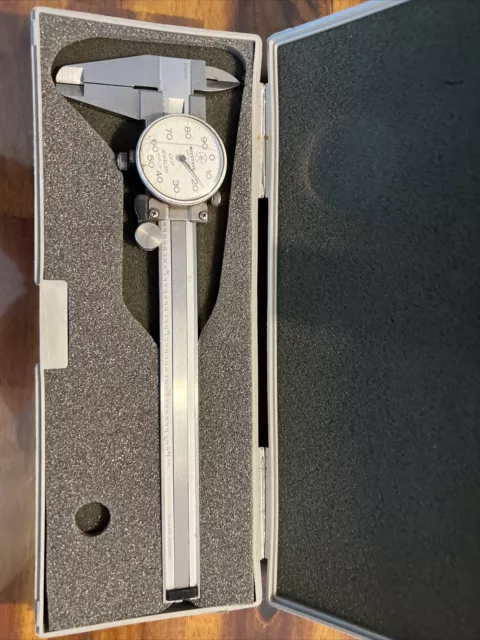 Mitutoyo 505-637-50 Dial Caliper 6"