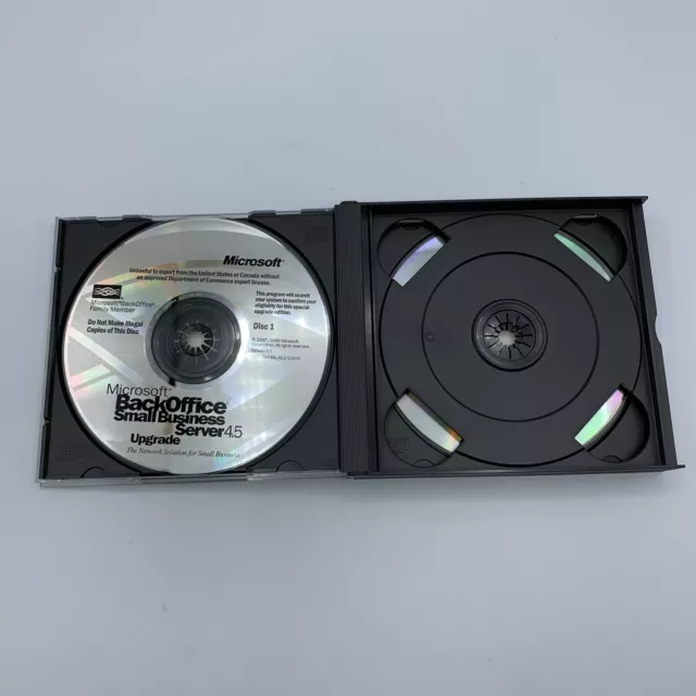 Microsoft BackOffice Small Business Server v4.5 With CD Key 2