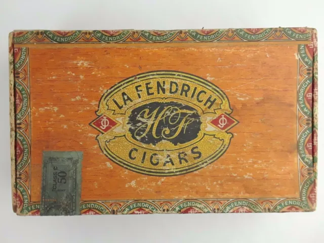 La Fendrich Cigars Perfecto Extra Vintage Cigar Box Indiana