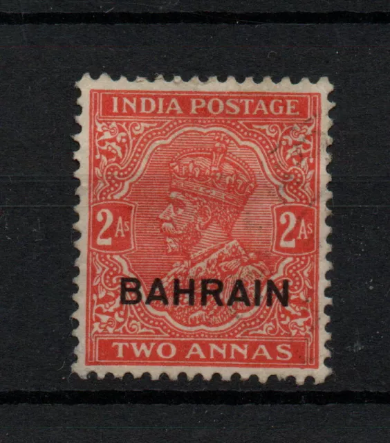 Bahrain KGV 1934-37 2A vermillion mint MH SG17 WS23858