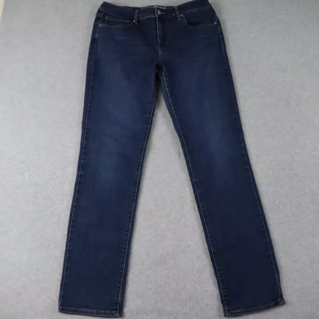 Levis 712 Jeans Womens 31 Slim Straight Stretch Flex Denim Blue