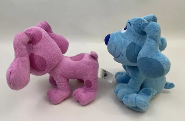 Blues Clues & You Plush Magenta & Blue 7'' Talking  Plush Dog Nickelodeon 2