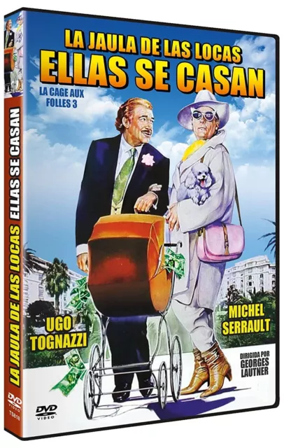 La Jaula de las Locas Ellas se Casan DVD 1985 La Cage Aux Folles 3 [DVD]