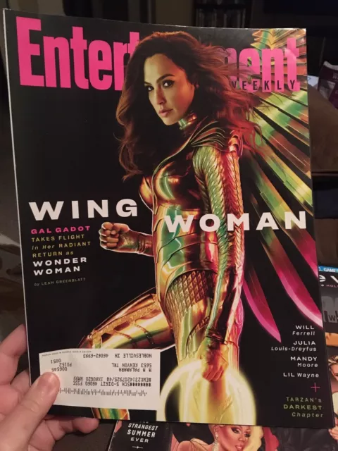 Entertainment Weekly (EW) Gal Gadot Wonder Woman 1984 Wing Woman February 2020
