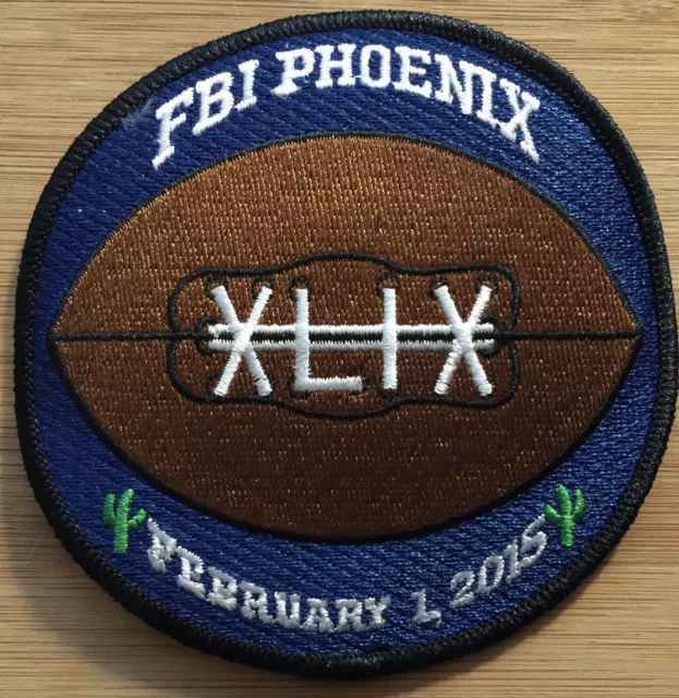 FBI - Phoenix Field Office - SUPERBOWL XLIV 2015 - Genuine *Kokopelli Patch*