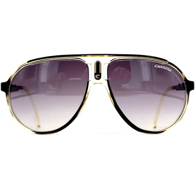 Vintage Carrera Champion " Black Crystal " Sunglasses - Italy - Large