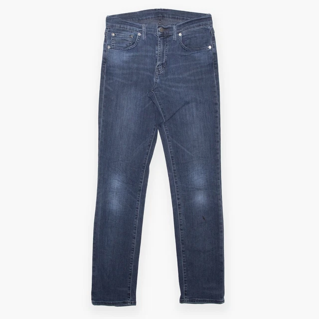 Jeans dritti Levi's 511 da uomo blu denim slim W30 L32
