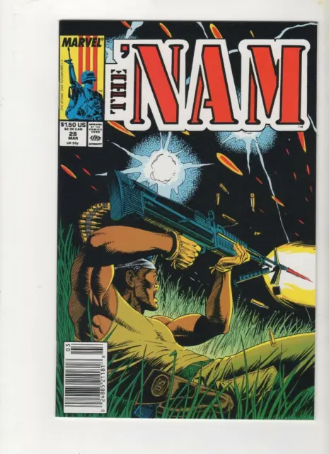 Nam #28 Newsstand Variant, NM 9.4, 1st Print, 1988, See Scans