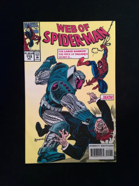 Web of Spider-Man #114  MARVEL Comics 1994 VF+