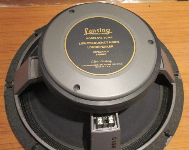 Altec Lansing Model 515B Drivers, Brand New In Their Original
