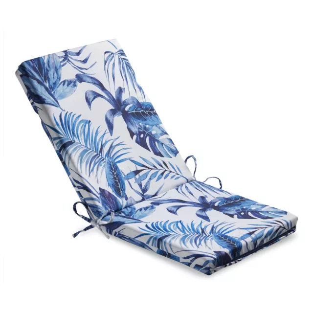 Modern Summer Range Geometric Pattern Tropical Chair Pad