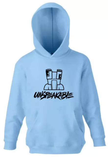 Unspeakable Inspired Kids Hoodie YouTuber Boys Girls Hooded Sweatshirt