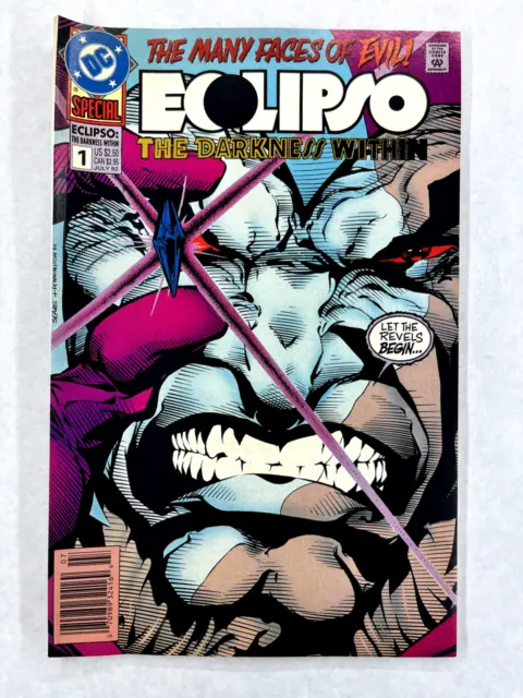 Eclipso The Darkness Within #1 Newsstand (1992, DC Comics)