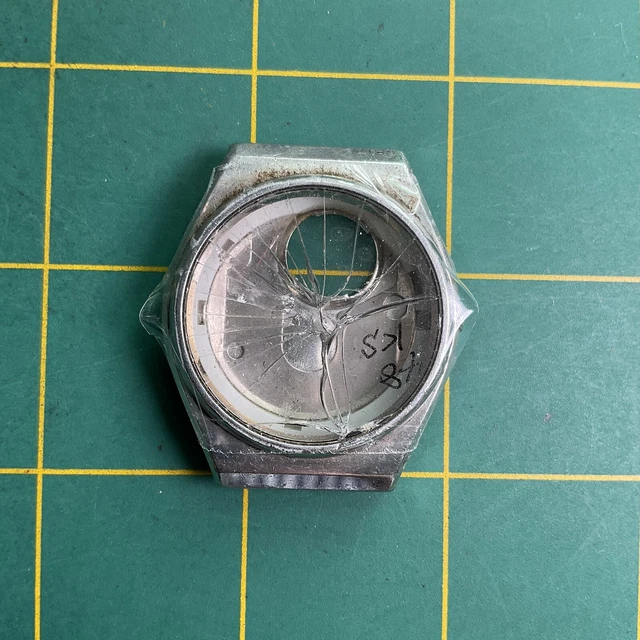 VINTAGE SEIKO KING Quartz 48238130 Stainless Steel Watch Case For