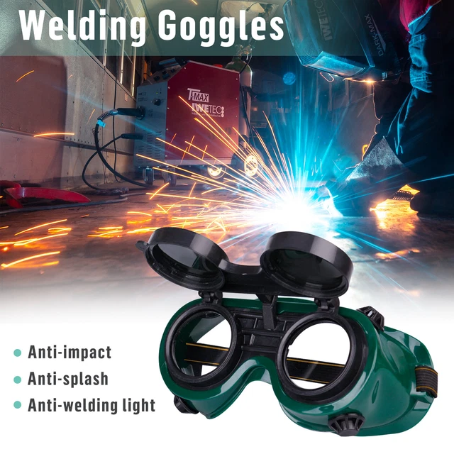 Cutting Grinding Welding Goggles With Flip Up Glasses Oxygen Acetilene Welding