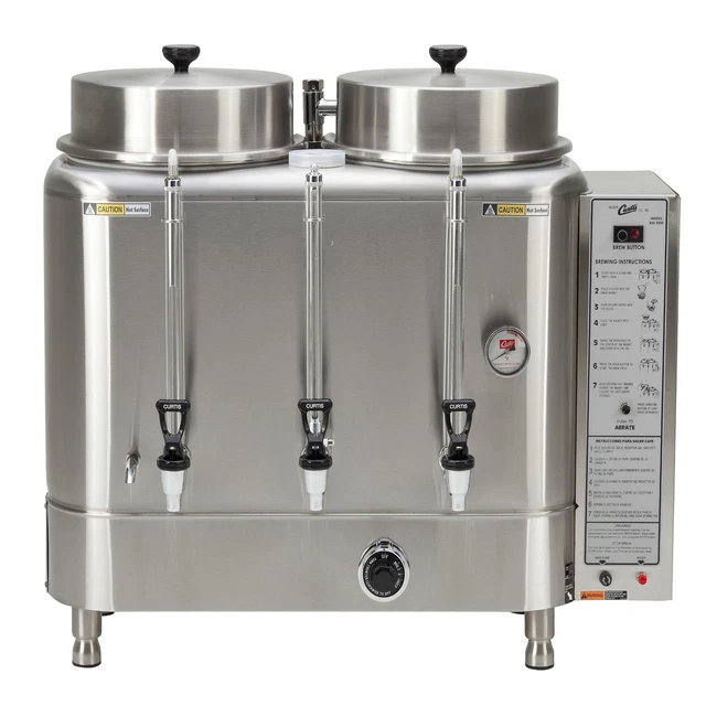 Wilbur Curtis Twin 10.0 Gallon Automatic Coffee Urn