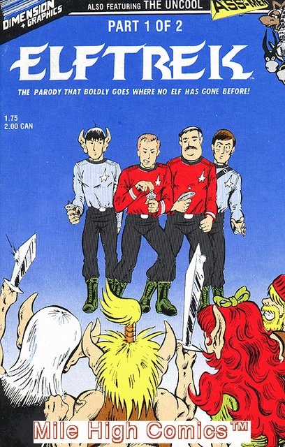 ELFTREK (1986 Series) #1 Very Good Comics Book