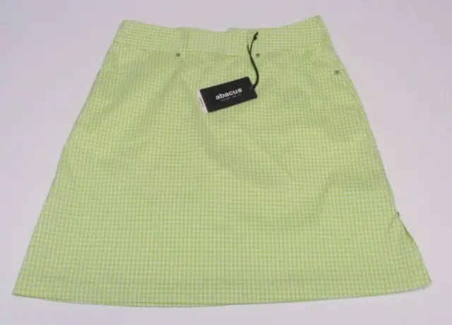 New Ladies Size 4 Abacus Dry Cool  polyester stretch spandex golf skorts