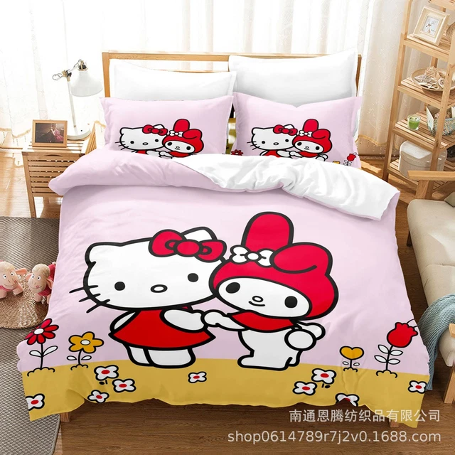 Dotbuy Set di Biancheria da Letto Forniture per Camera da Letto Copripiumino+ Federa Microfibra 3D Stampato da Letto Morbida e Traspirante per Bambini