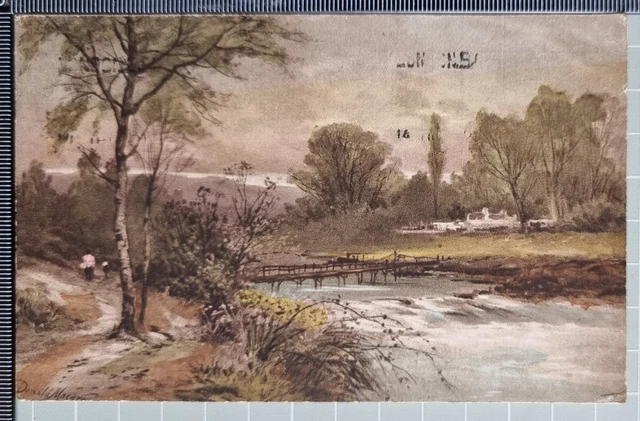 Orégon : Carte postale ancienne Pêche au saumon sur le fleuve Columbia