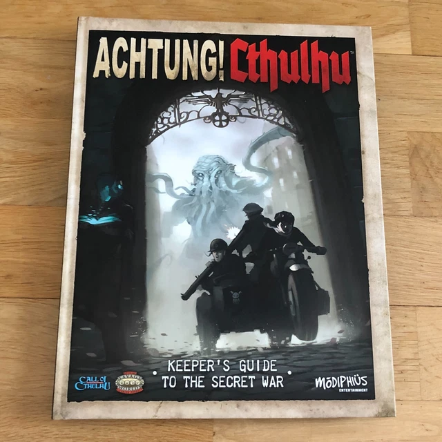 ACHTUNG CTHULHU KEEPER'S GUIDE TO THE SECRET WAR Call of Cthulhu FREE