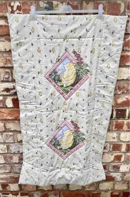 Classic Winnie The Pooh Quilted Child’s Blanket