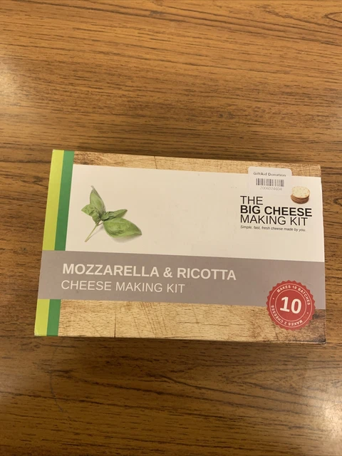 Kit de fabricación de queso The Big - mozzarella y ricotta - nuevo