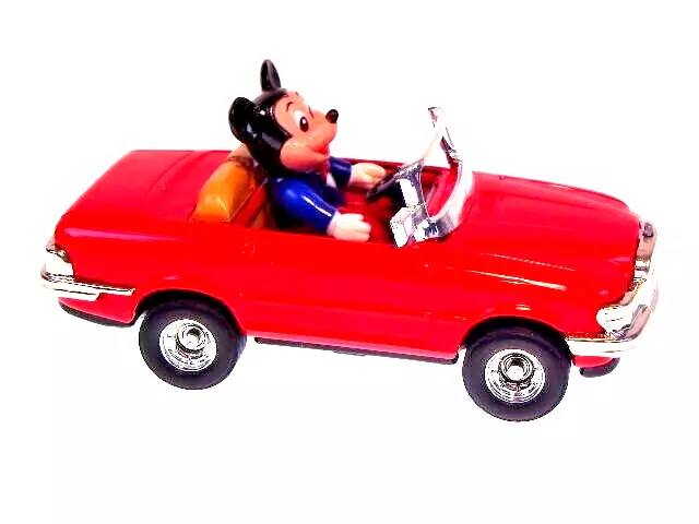 Gscom, Gsdb "Mickey Mouse Im Mercedes Cabrio" Tm Japan, Like Neu/New/Neuf I