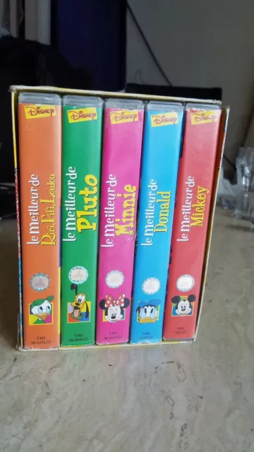 5 Cassettes Vidéo VHS LE MEILLEUR DE DISNEY Occasion