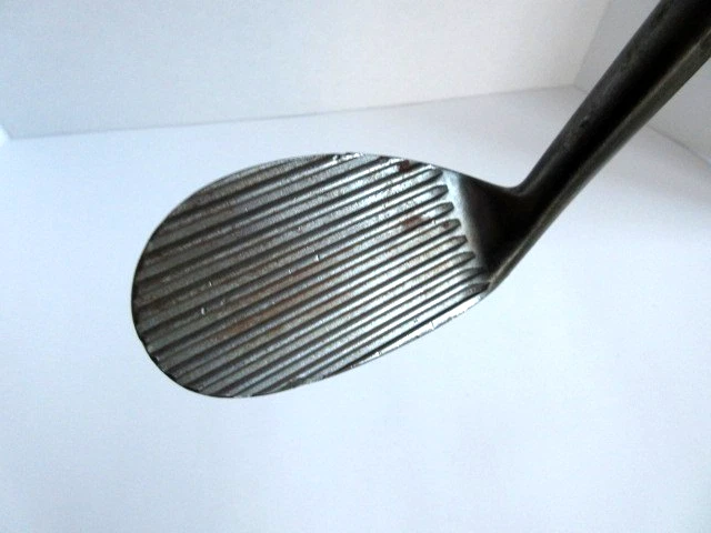 Putter Antique Harry Lee New York - Manche En Bois Hickory, Droitier, Style Faucille