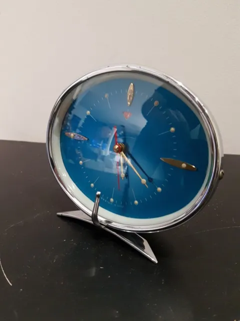 Orologio Sveglia Da Tavolo SHANGHAI CHINA DIAMOND NO GALLINA Animata Vintage