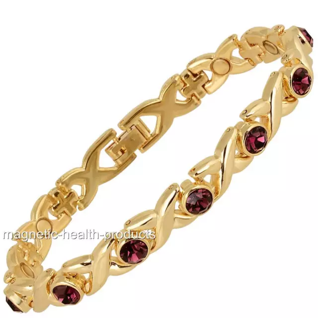 Brazalete De Salud Magnético Para Damas Túnel Carpiano Alivio Del Dolor Artritis 10