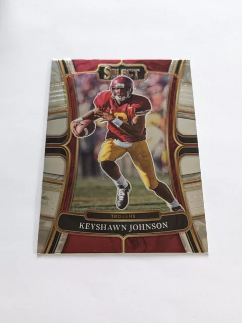 2023 Panini Select Draft Picks Keyshawn Johnson #80 USC Trojan/Pantere