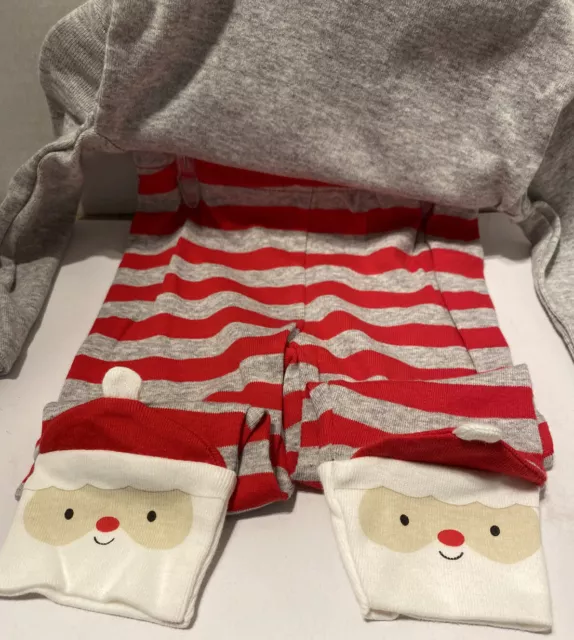 Tenue de Noël Carter's garçons/filles 2 pièces 6 MO neuve avec étiquettes. Petit assistant du Père Noël. 3