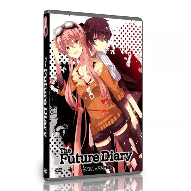 ANIME FUTURE DIARY (MIRAI NIKKI) VOL.1-26 END + OVA DVD ENGLISH DUB + FREE  ANIME