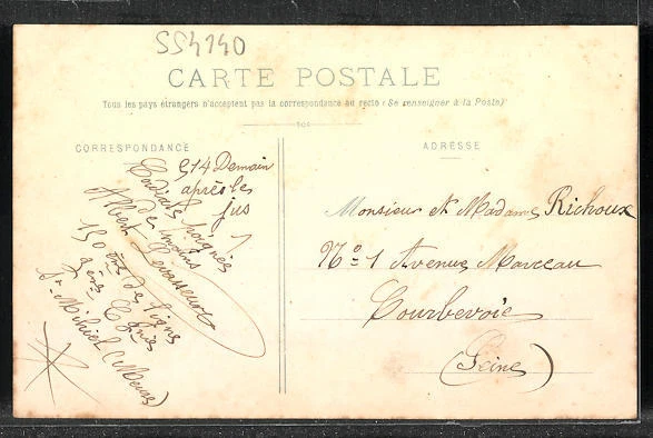 CPA Saint-Mihiel, Rue Carnot 1908 2