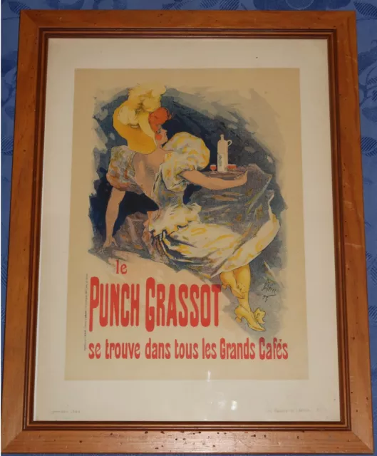 Maîtres De L'affiche Jules Chéret Punch Grassot Original 1896 Pl5