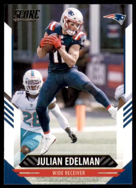2021 Score Base #40 Julian Edelman - New England Patriots