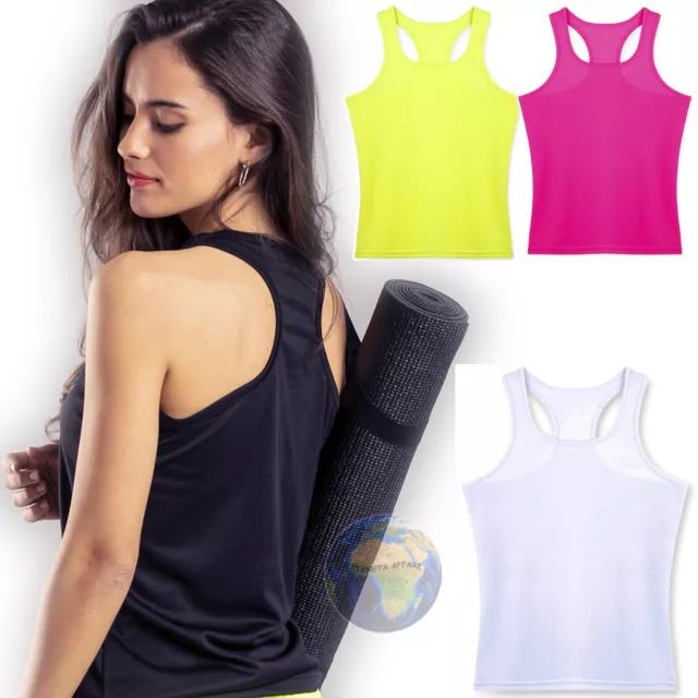 Canotta Donna Estiva A Coste - Senza Maniche, Elasticizzata, Slim Fit, Per Look Casual E Sexy