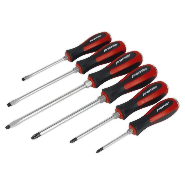 Sealey AK4932 Screwdriver Ensemble 6pc à Frapper