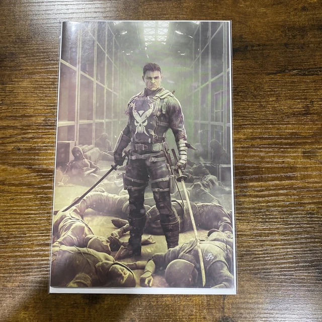 Punisher #1 * Nm+ * Bjorn Barends Exclusive Virgin Variant 2022 🔥🔥🔥