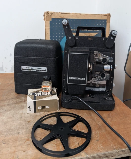 Projecteur de film vintage Banque d'images détourées - Alamy
