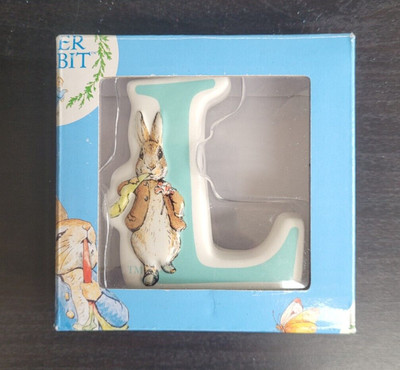 Beatrix Potter Enesco soprammobile con Lettera Peter Coniglio 