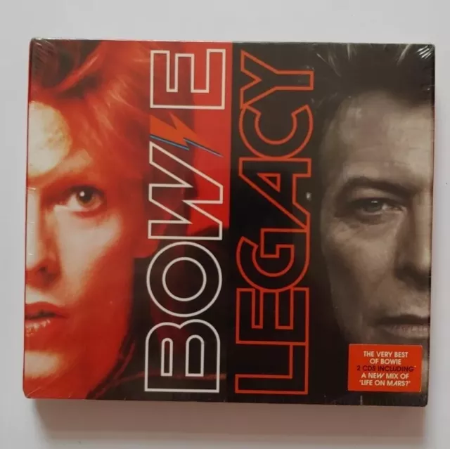 DAVID BOWIE - LEGACY 2 CD (Very Best Of) NEW AND SEALED 2016 Music - Free P&P