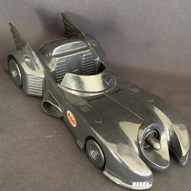 VINTAGE 3.75& BATMAN Figure BATMOBILE CAR 1989 Kenner Toy £24.99