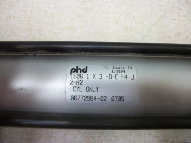 PHD TS061X3-D-E-H4-J Air Cylinder 0677294-02