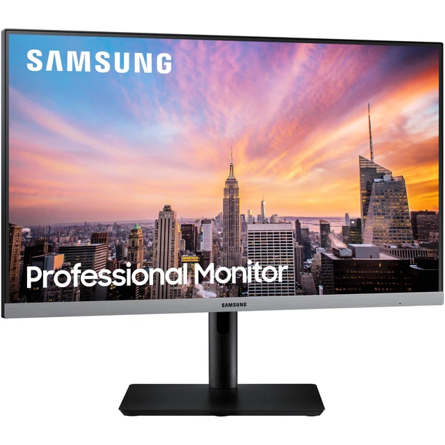 Samsung Bildschirm Monitor S27 27 Zoll 5ms 75Hz HDMI Full HD IPS LED Pivot DP PC